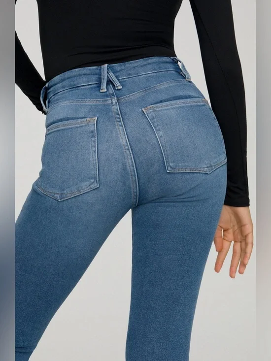 GOOD AMERICAN BLUE GOOD LEGS Size 16 - Picture 5 of 15